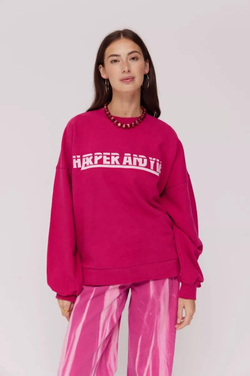 Harper & Yve--SS6Y503-625 Sangria-CYCLAAM