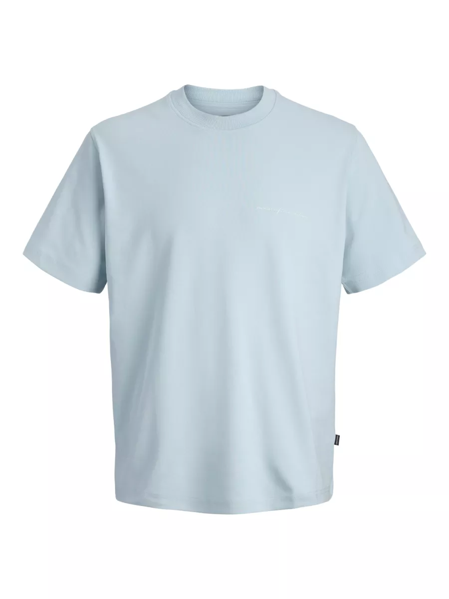 JACK & JONES-JPRBLAOWEN SS BRANDING TEE SN-12292397-Chambray blue-BLUE