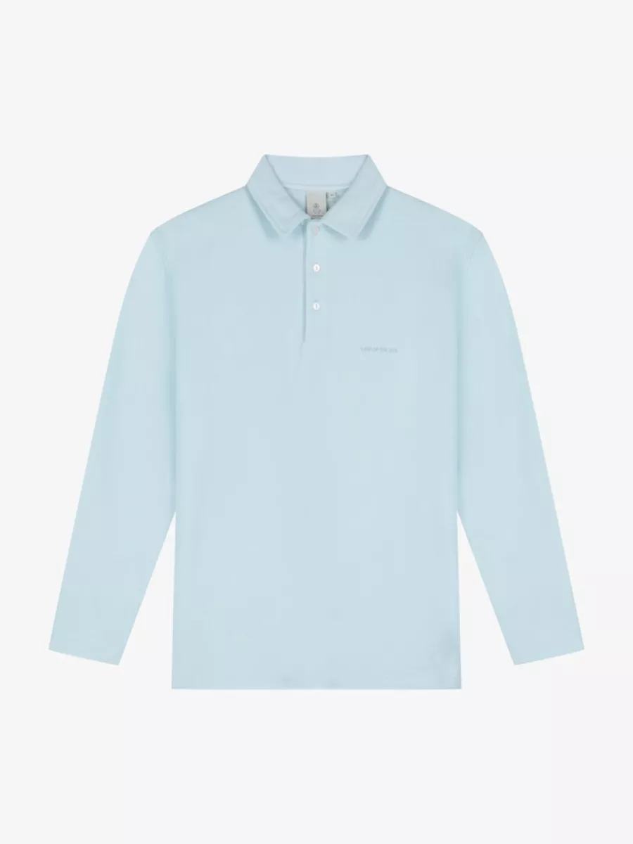 Law of the Sea-Erato polo sweat-10362-311 nantucket breeze-LICHT BLAUW