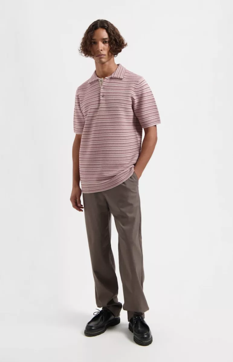 Law of the Sea-Vague multi colour polo-10335-903 almond milk-OFF WHITE