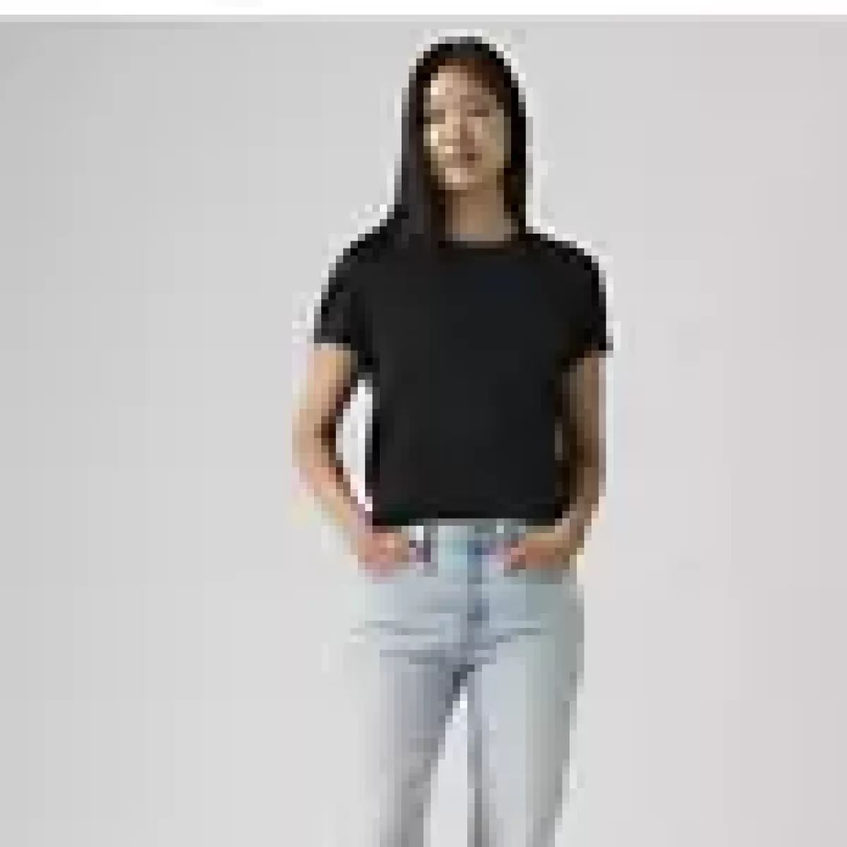 LEVI STRAUSS-Favorite Cotton Tee-005J2-0001-ZWART