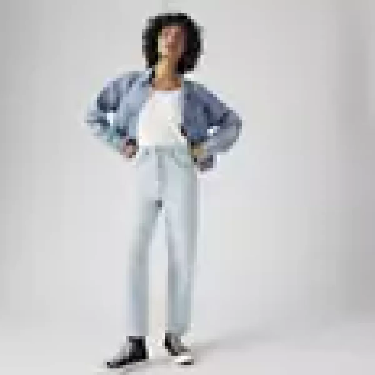 LEVI STRAUSS-Ribcage Straight Ankle-72693-0282-JEANS