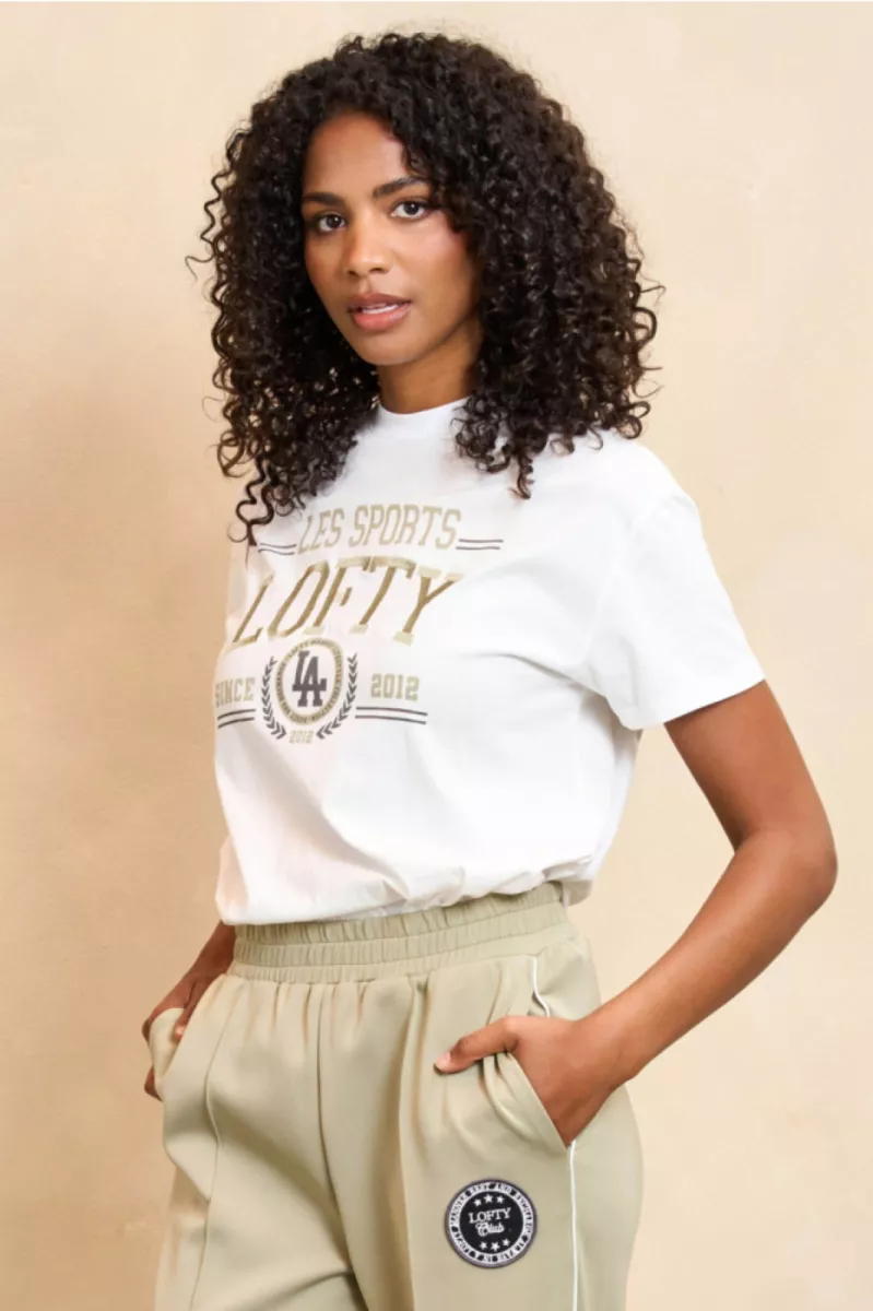 LOFTY MANNER--QM10 - T-shirt Melia-100 white-OFF WHITE