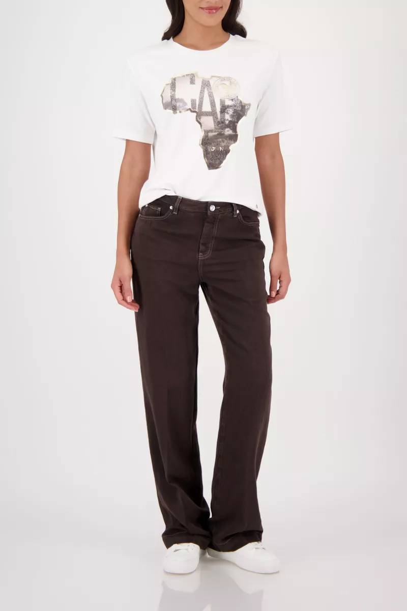 monari-t-shirt-with-africa-print-410142-102-off-white-off-white-3 Monari-T shirt with africa print-410142-102 Off white-OFF WHITE