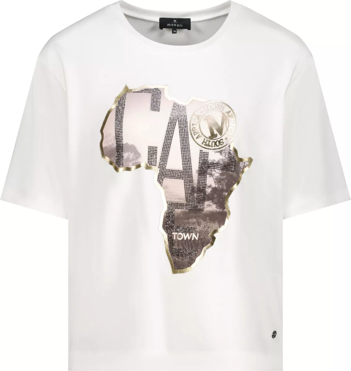 monari-t-shirt-with-africa-print-410142-102-off-white-off-white-4 Monari-T shirt with africa print-410142-102 Off white-OFF WHITE