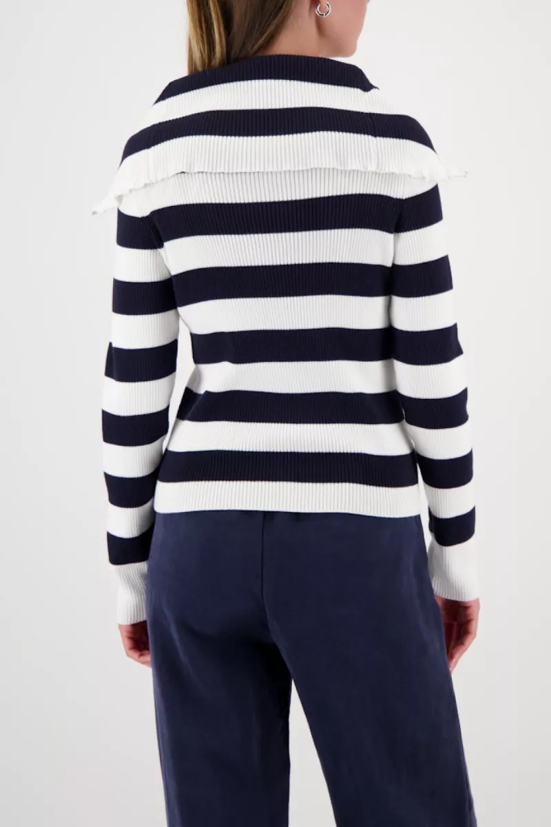 monari-troyer-cardigan-410219-756-marine-striped-marine-2 Monari-Troyer cardigan-410219-756 Marine striped-MARINE