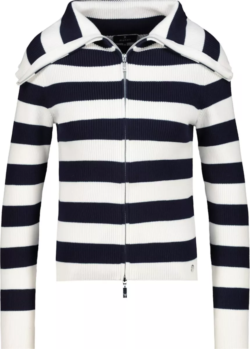 monari-troyer-cardigan-410219-756-marine-striped-marine-5 Monari-Troyer cardigan-410219-756 Marine striped-MARINE
