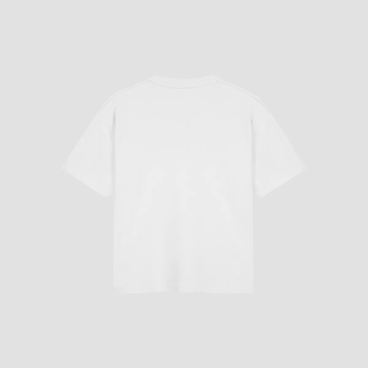 Olaf-Retro logo boxy tee-W990101-Optical white-WIT