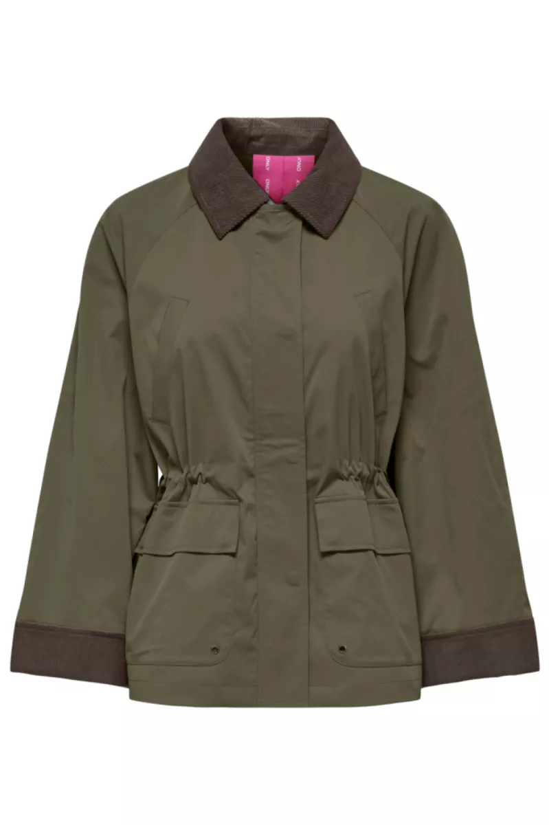 ONLY-ONLEJA ORCHID SPRING LIFE JACKET CC-15336401-Stone Gray-STONE