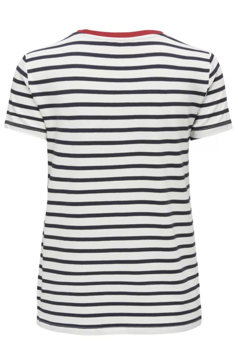 ONLY-ONLHEART LIFE S/S TEE JRS NOOS-15318959-Night Sky / Red Hearts-CREME