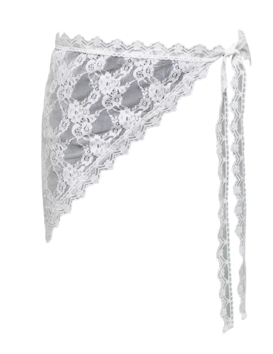 ONLY-ONLSOF LACE SCARF WVN EX-15380407--CREME