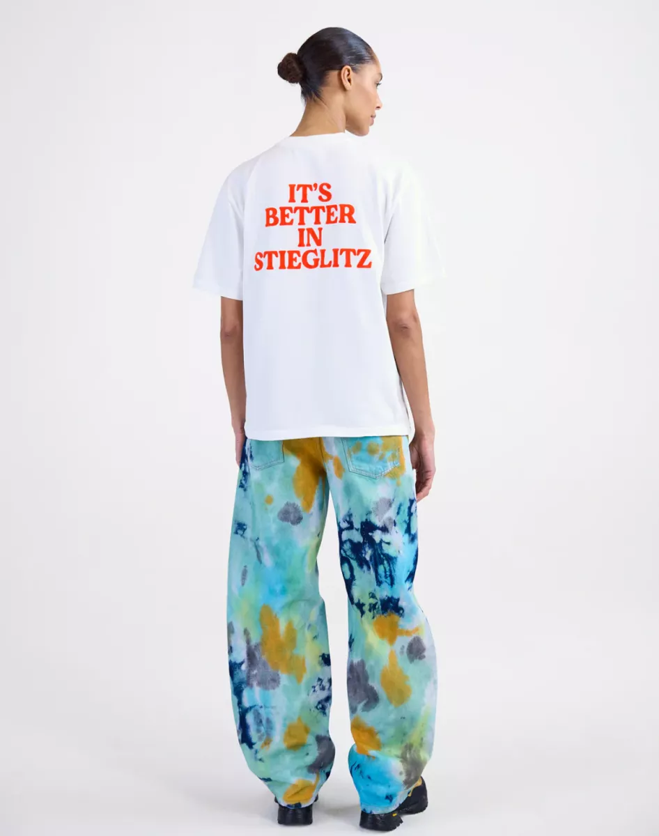 Stieglitz-Branca Regular T-shirt-S2602057-005-White-WIT