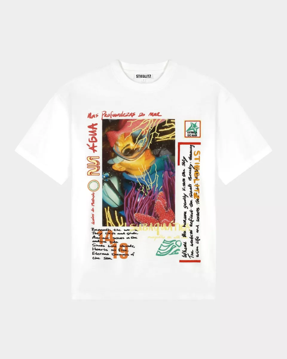 Stieglitz-Erika Oversized T-shirt-S2602051-White-WIT