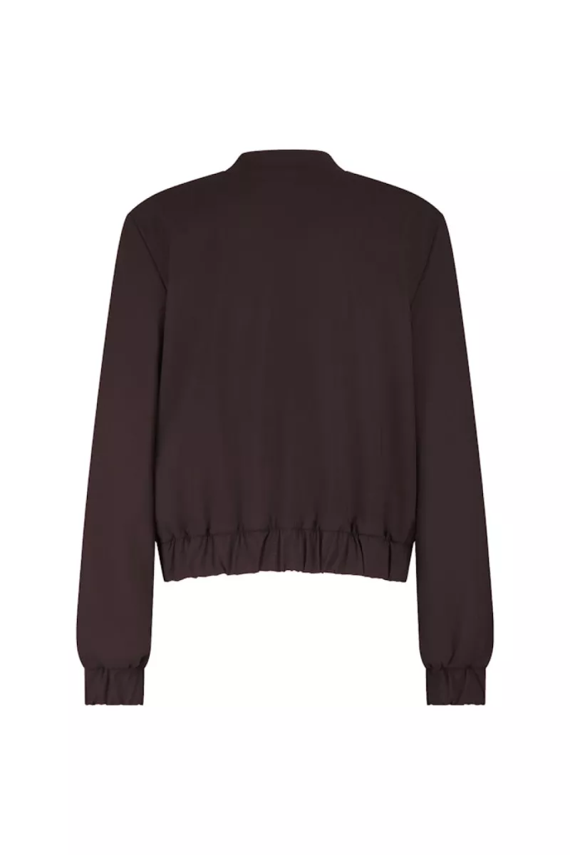 STUDIO ANNELOES-Benja bomber jacket-94844-8700 Espresso-CAFE