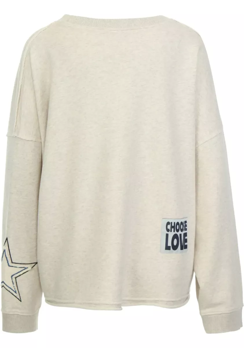 The Shirt Project-Sweater-51364-10814 Light Beige Melange-BEIGE