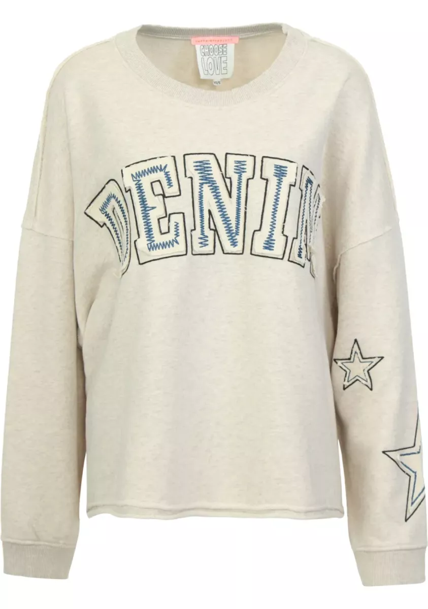 The Shirt Project-Sweater-51364-10814 Light Beige Melange-BEIGE