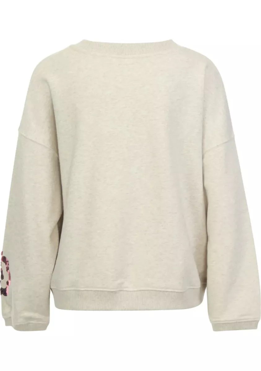 The Shirt Project-Sweater-51369-110814 Light Beige Melange-BEIGE