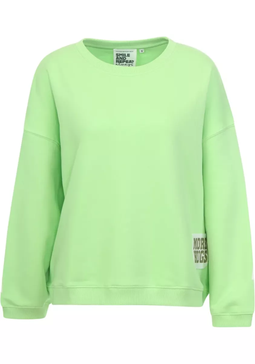 The Shirt Project-Sweater-51384-10815 Green-LIME