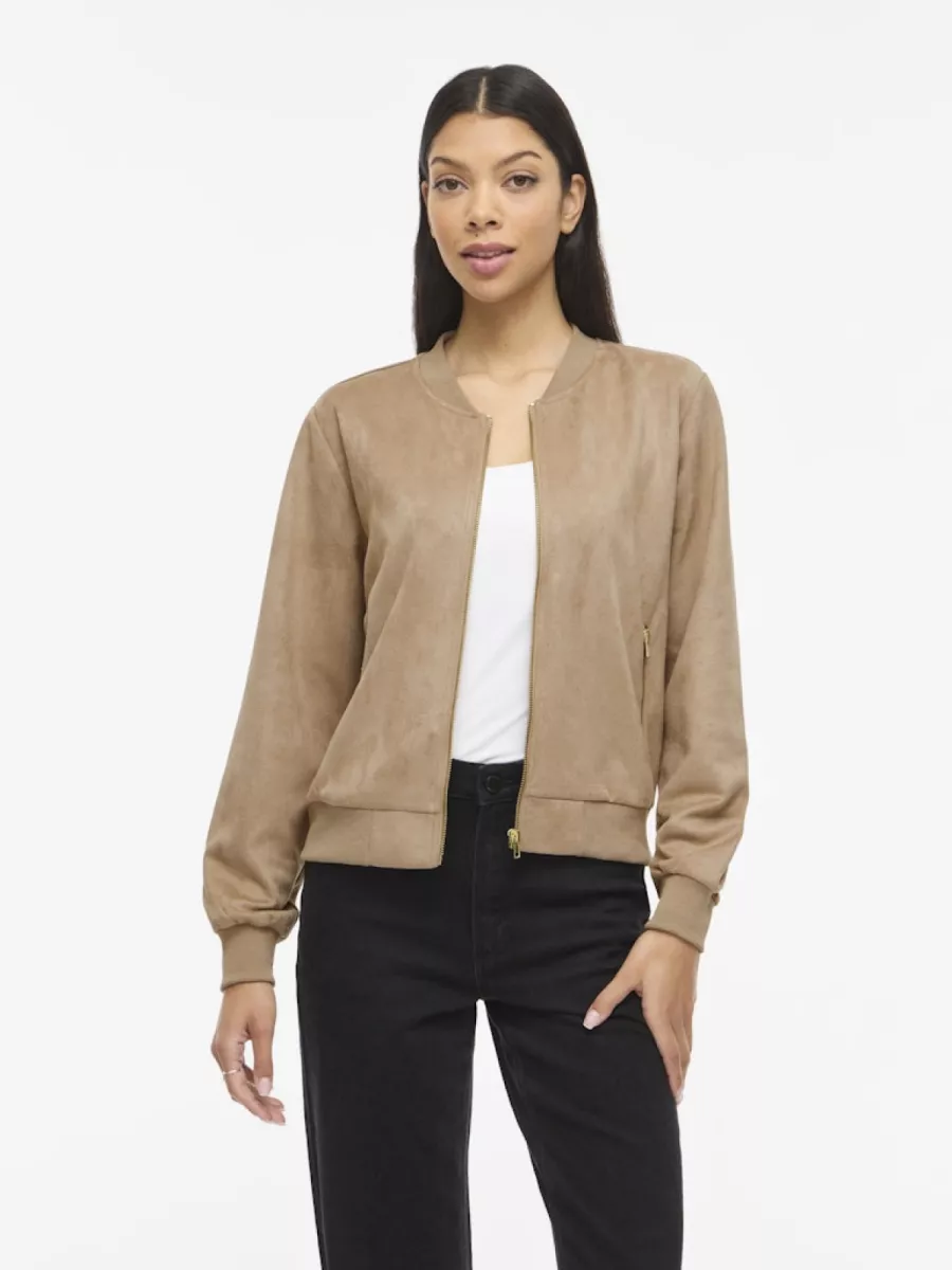 VILA-VIHANSE BOMBER JACKET/1/IS/KA-14117043-Nomad-BRUIN