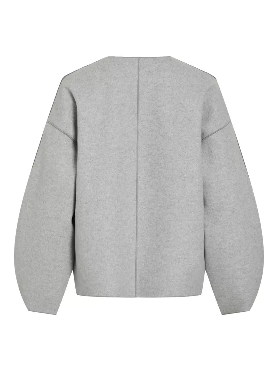 vila-vijuice-loose-l-s-jacket-noos-14101198-light-grey-melange-licht-parel-grijs-4 VILA-VIJUICE LOOSE L/S JACKET - NOOS-14101198-Light Grey Melange-LICHT-/PAREL GRIJS
