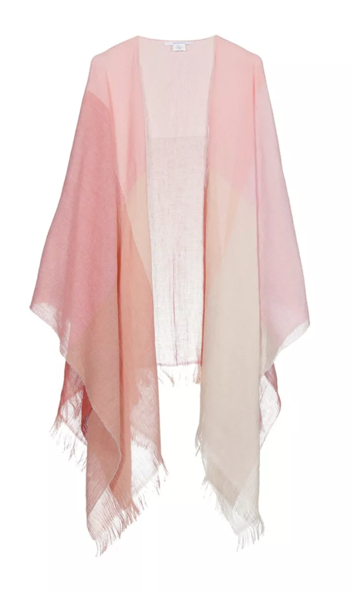 Xandres-Summer cape-61547-01-0810 rosewood-ROSE