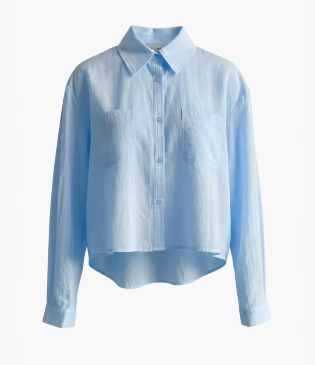 Aimee The Label-Blouse LM-Louen-Blue-LICHT BLAUW