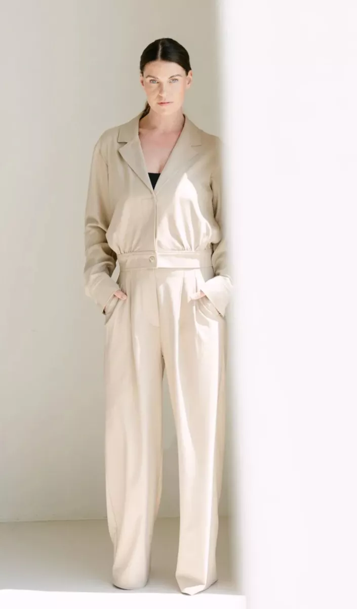 Aimee The Label-Pant-Tahne-Sand-ZAND