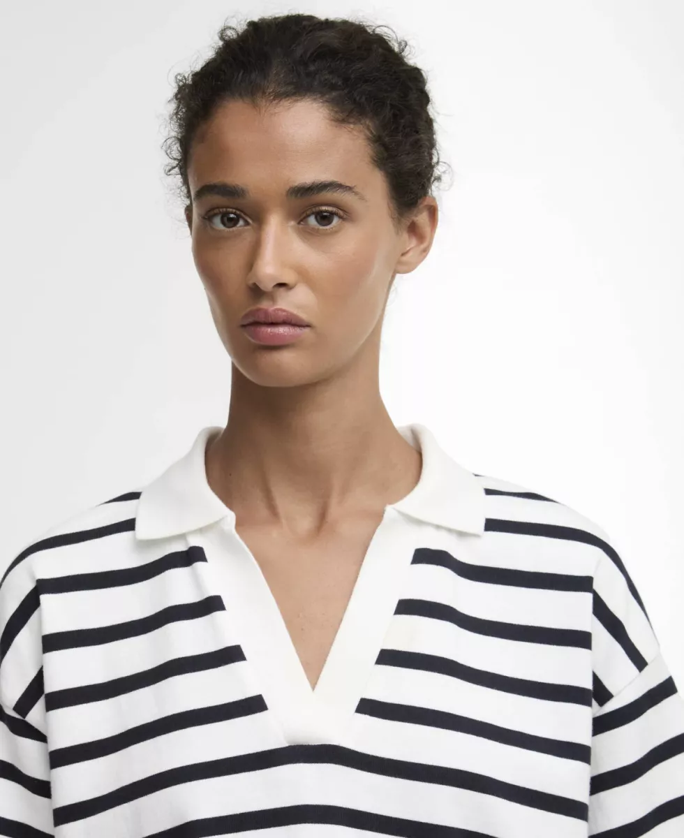 barbour-inez-striped-top-lml0918-ny99-cloud-dark-navy-stripe-off-white-3 Barbour-Inez striped top-LML0918-NY99 Cloud dark navy stripe-OFF WHITE