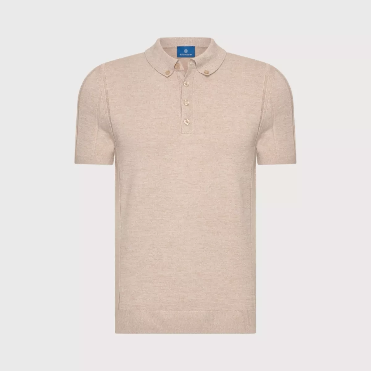 BLUE INDUSTRY-Polo-KBIS26-M18-Sand-ZAND