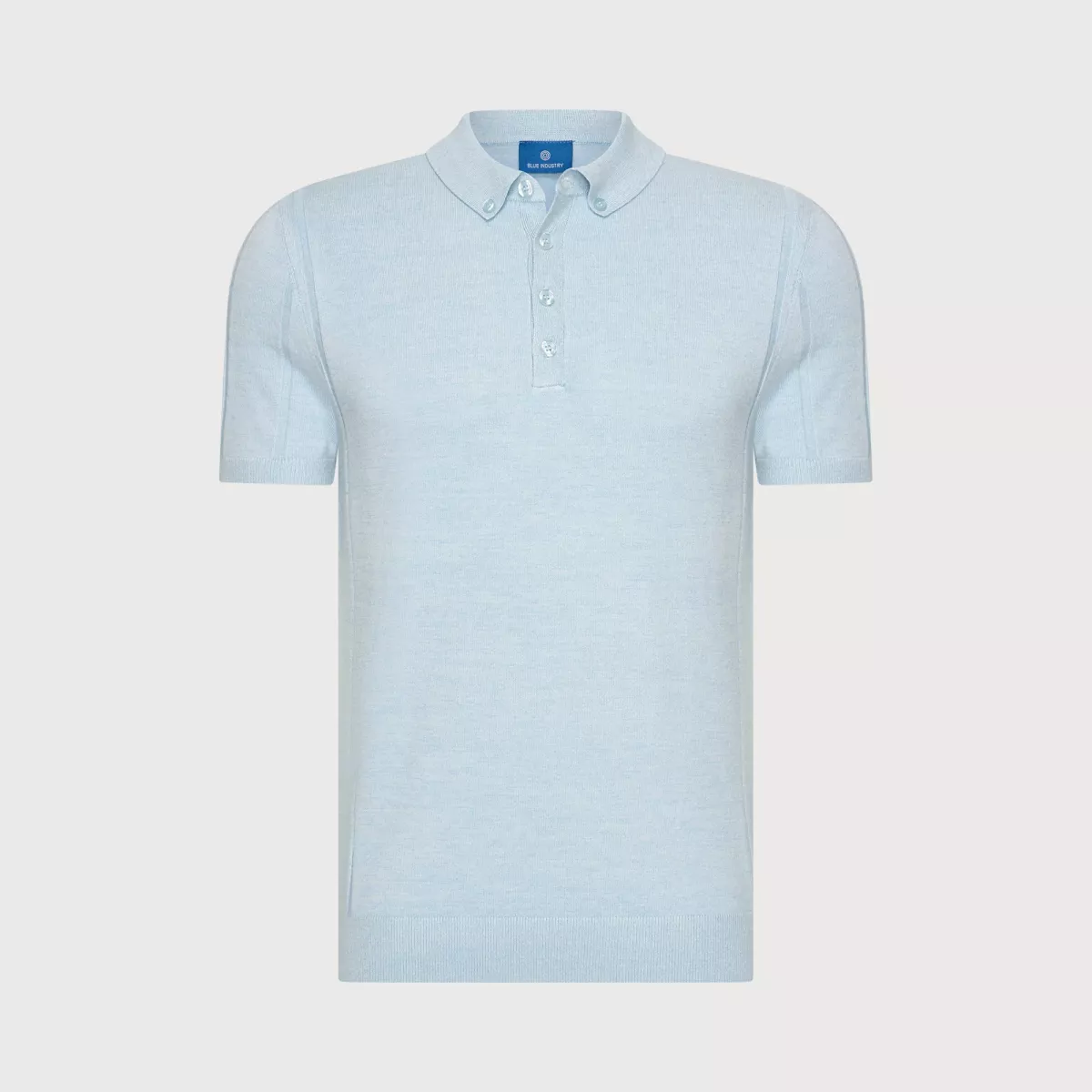 BLUE INDUSTRY-Polo-KBIS26-M18-Sky-LICHT BLAUW