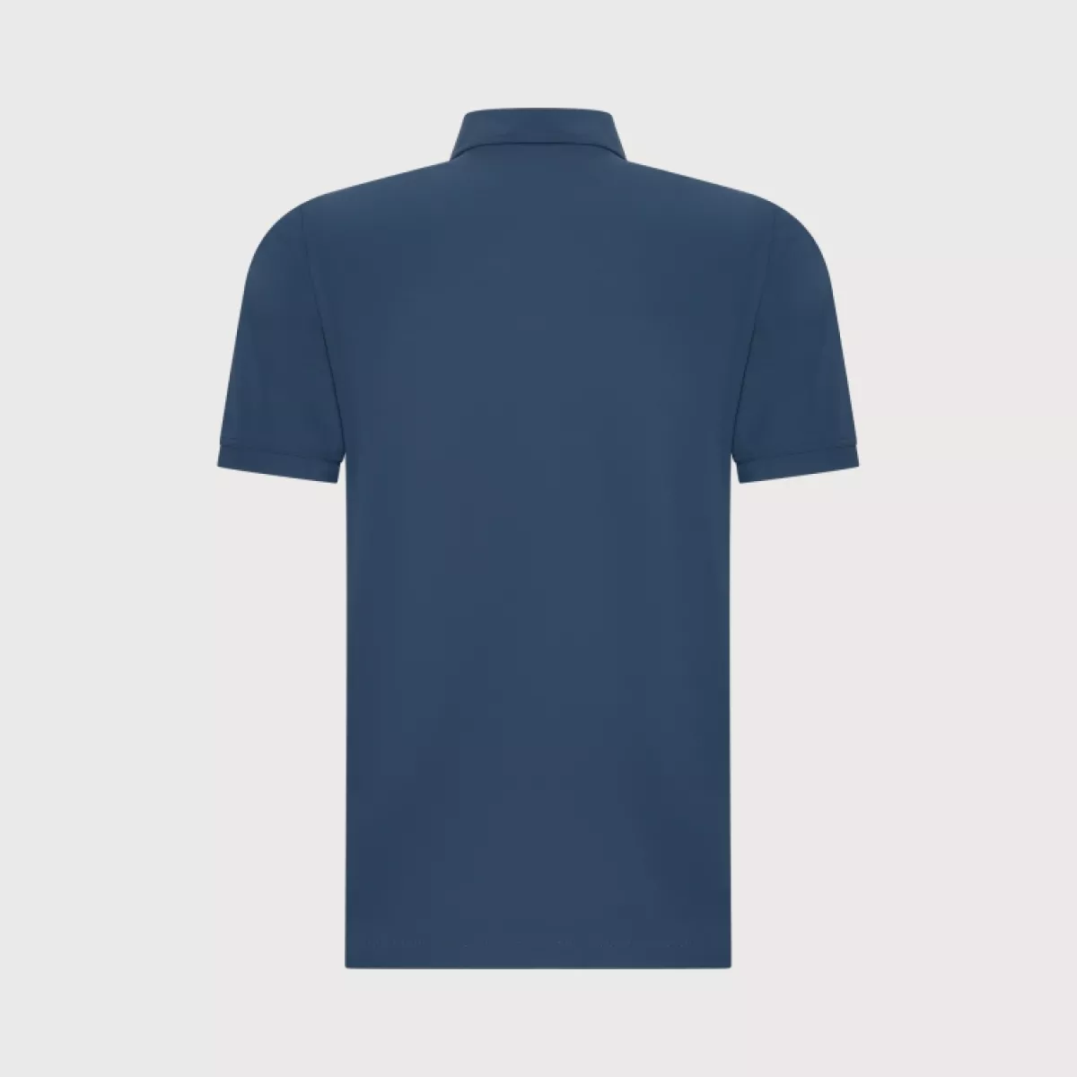 BLUE INDUSTRY-Polo lounge jersey-KBI-M10-Denim-DENIM