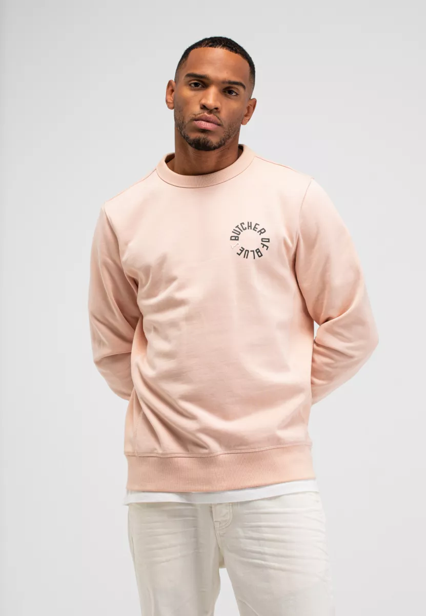 BUTCHER OF BLUE-Army circle crew-M2613054-516 Frozen berry-ROSE