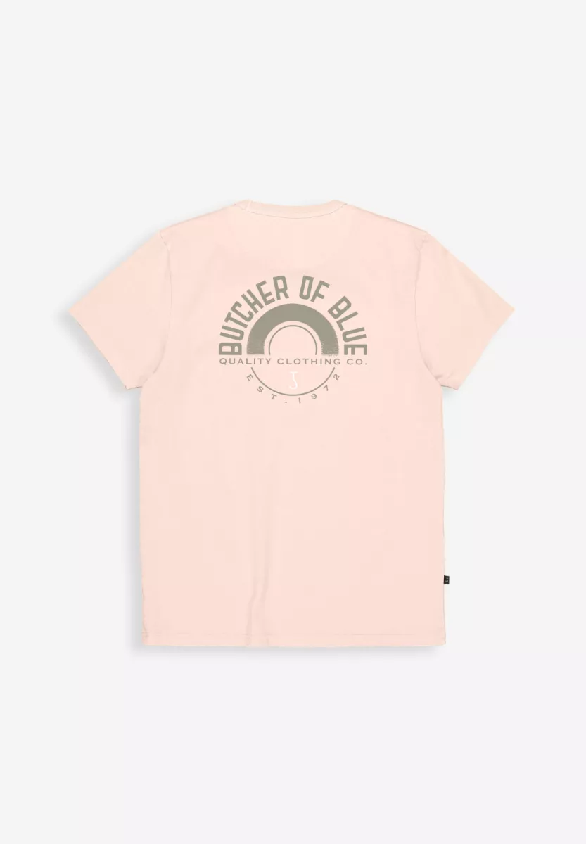 BUTCHER OF BLUE-Army circle tee-M2613095-516 Frozen berry-ROSE