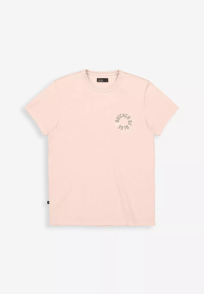 BUTCHER OF BLUE-Army circle tee-M2613095-516 Frozen berry-ROSE
