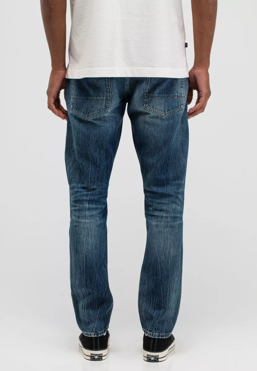 BUTCHER OF BLUE-Stocton straight-M2611021-812 medium aged-DENIM