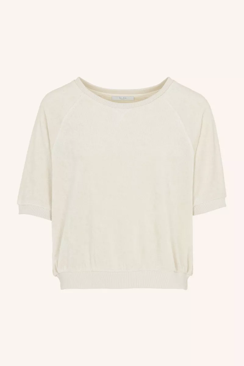 By-bar-Neva Slub Top-101009-232 Almond-CREME