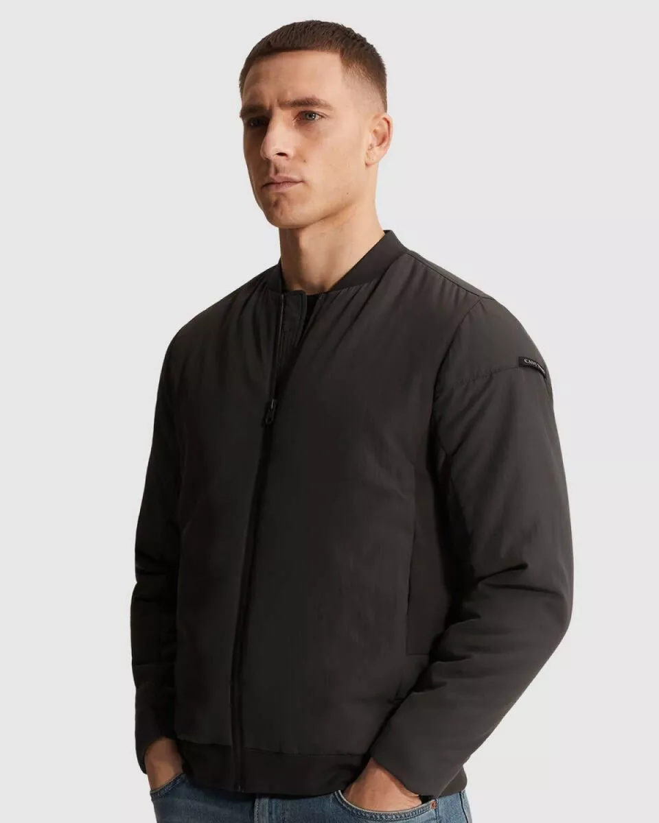 CAST IRON-Bomber jacket light weight bomberjacket-CJA2602142-9159-ZWART