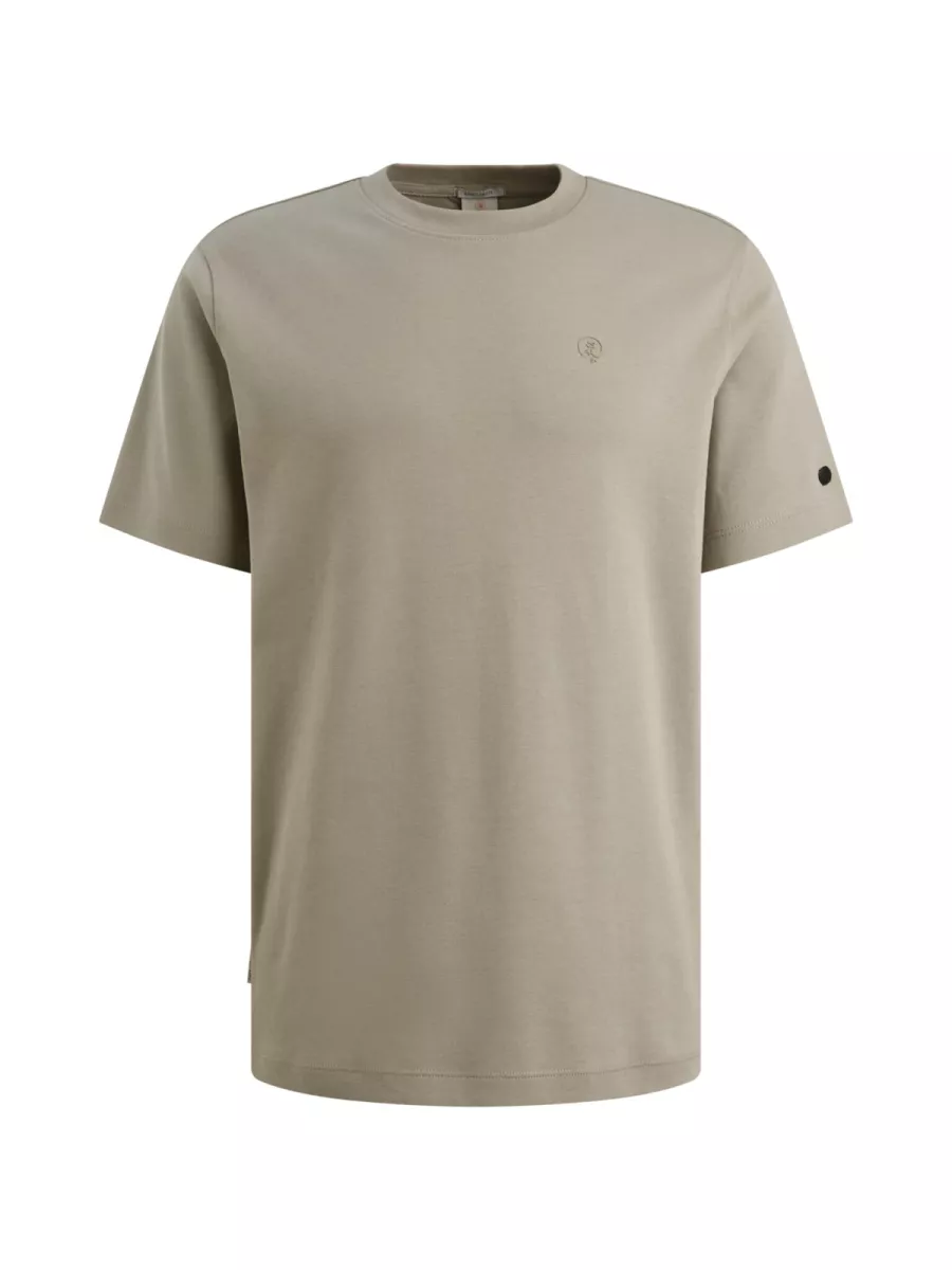 CAST IRON-Short sleeve r-neck regular fit in-CTSS2602510-6478-GROEN
