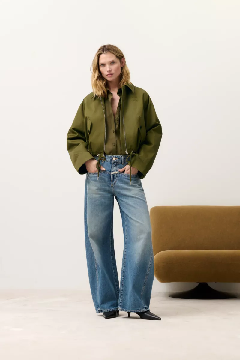 Closed-Sportive blouson-C97299-50L-22-634 Deep olive-OLIJF