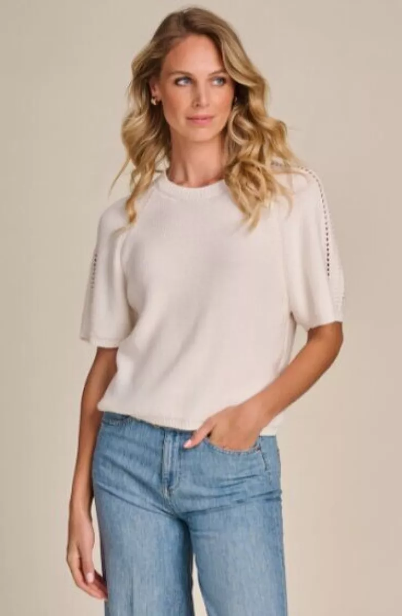 Due Amanti--Amarelo pull-Off white-OFF WHITE