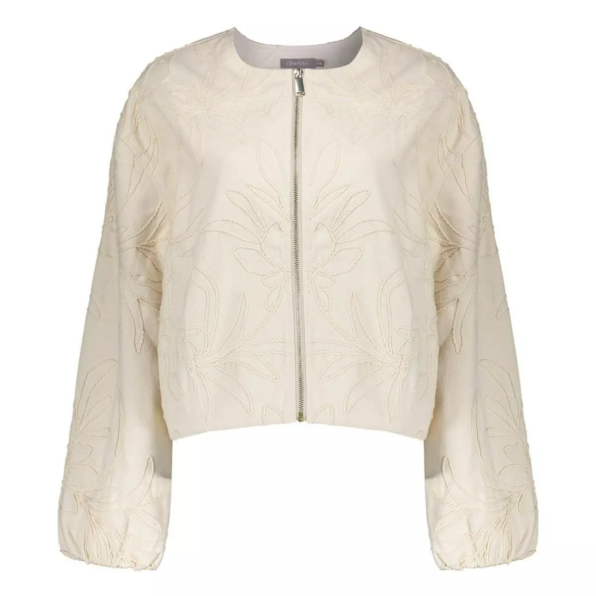 GEISHA-Jacket embroidery-65022-10-718 ecru-OFF WHITE