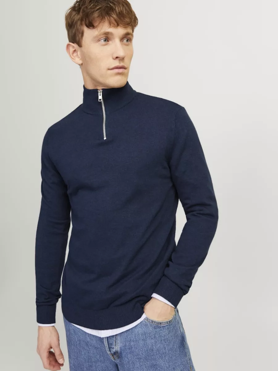 jack-jones-jjeemil-knit-half-zip-noos-12189339-navy-blazer-navy-5 JACK & JONES-JJEEMIL KNIT HALF ZIP NOOS-12189339-Navy blazer-NAVY