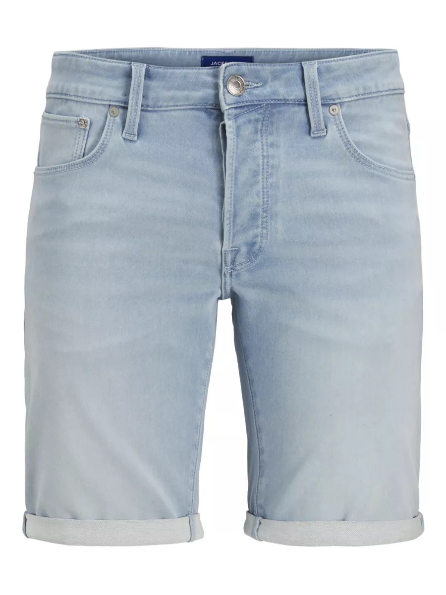 JACK & JONES-JJIRICK JJICON I.K. SHORTS GE 118 S-12269609-Blue denim-BLUE