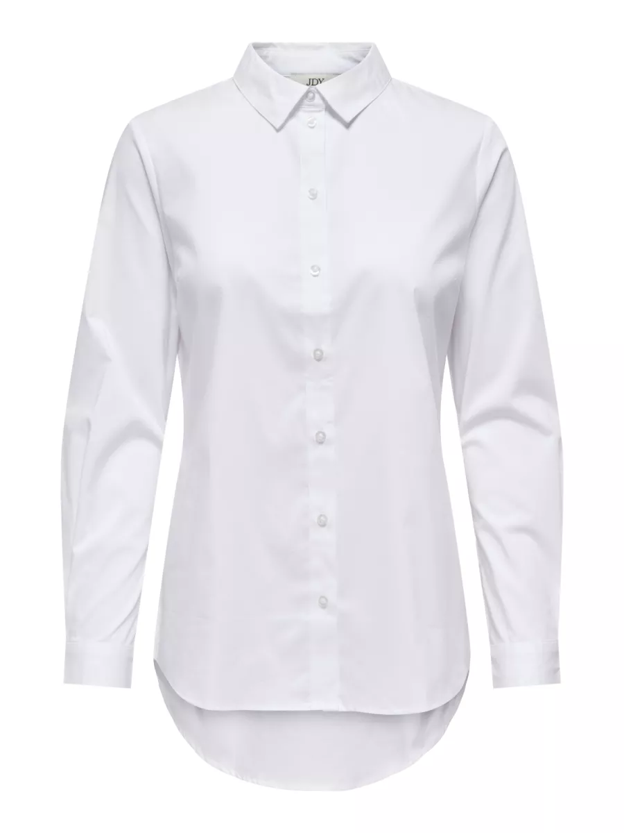 JDY-JDYMIO L/S SHIRT WVN NOOS-15149877-White-WIT