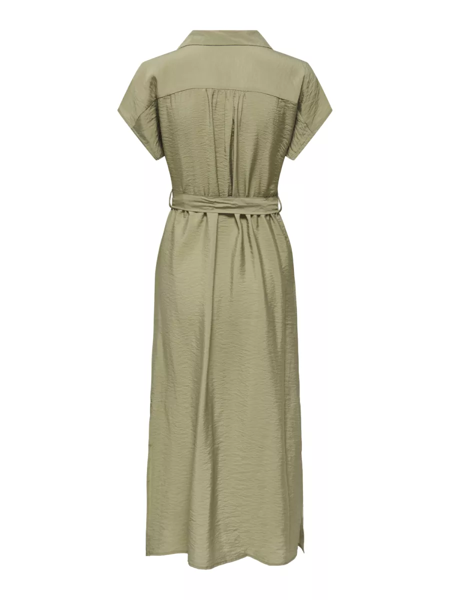 JDY-JDYTROYA LIFE S/L MIDI DRESS WVN DI-15347216-Mermaid-ZEE GROEN