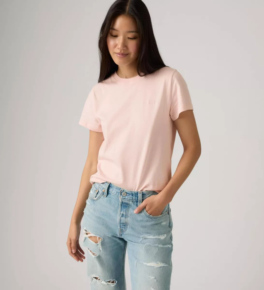 LEVI STRAUSS-Favorite Cotton Tee-005J2-0018-LICHT ROSE