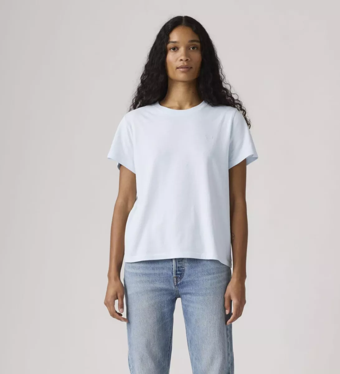 LEVI STRAUSS-Favorite Cotton Tee-005J2-0022-LICHT BLAUW