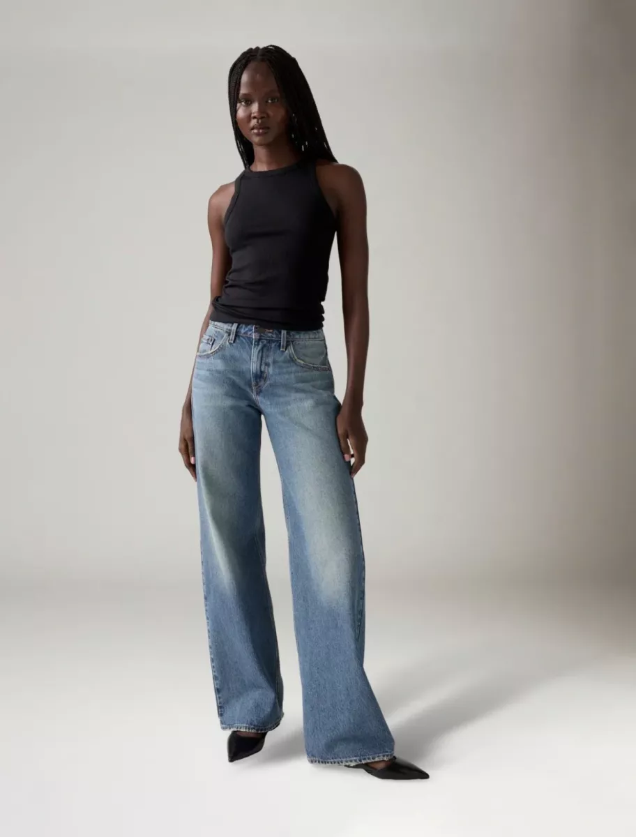 LEVI STRAUSS-Low Loose Rescued City-A5566-0028-DENIM