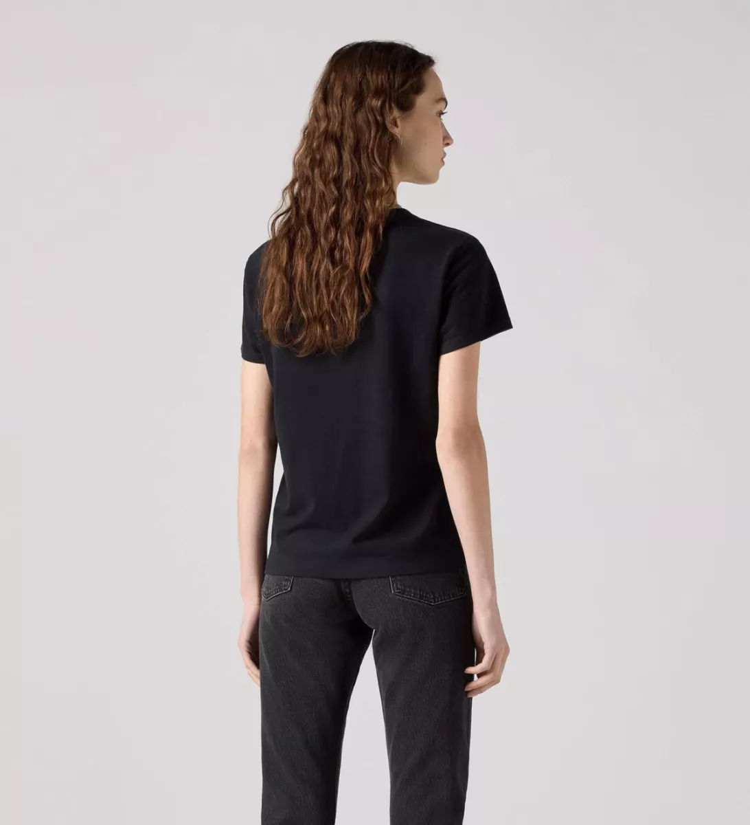 LEVI STRAUSS-Perfect Tee-39185-0008-ZWART