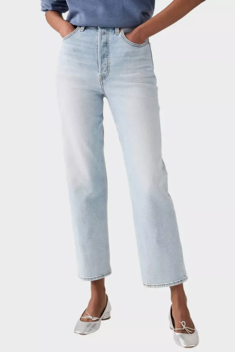 LEVI STRAUSS-Ribcage Straight Ankle-72693-0282-JEANS